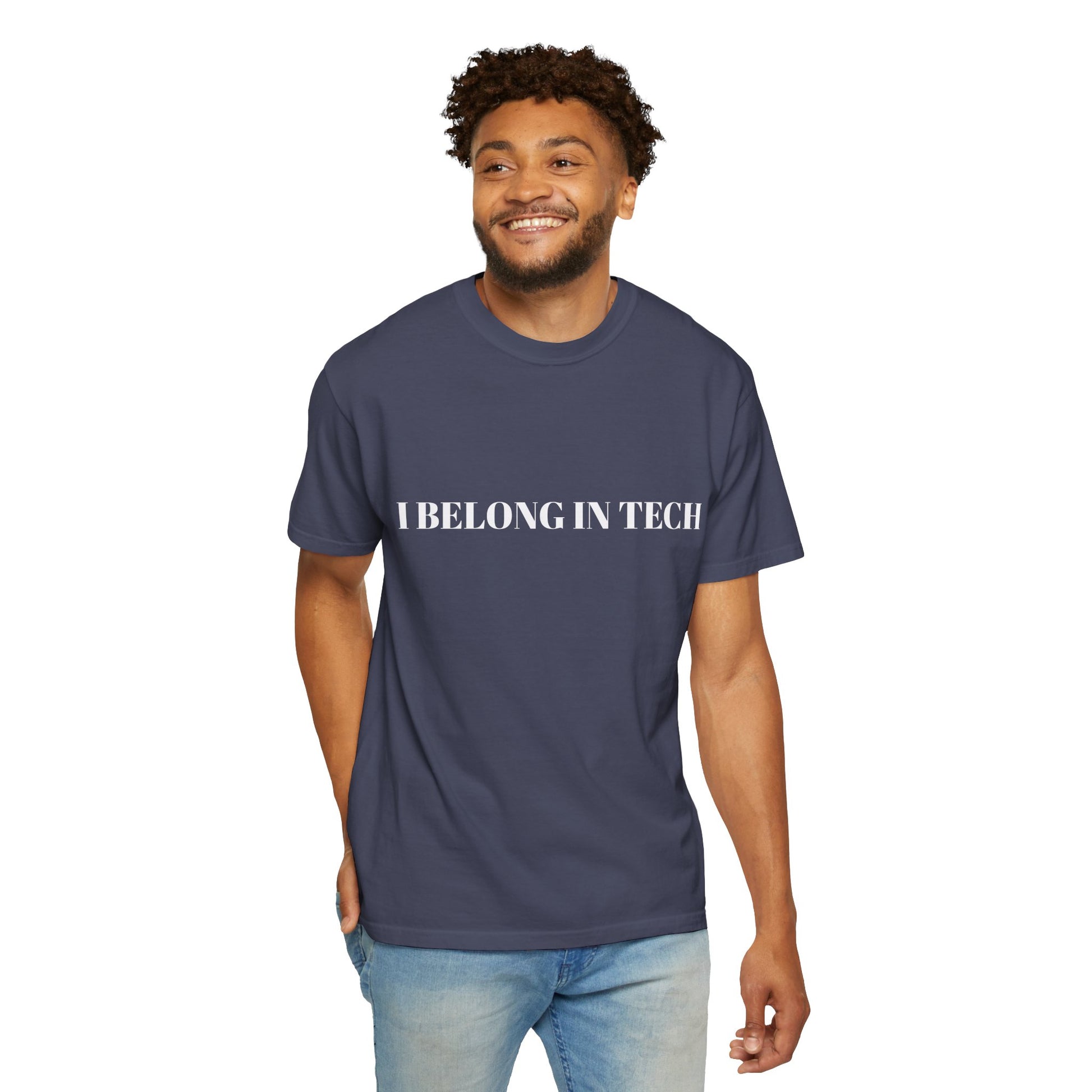 Tech Pride T-Shirt, Empowering Tee for Tech Lovers, Gift for Programmers, Casual Wear, Affirmation Apparel